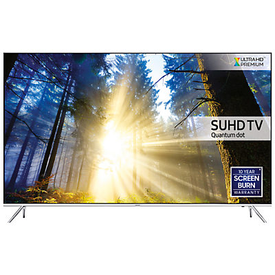 Samsung UE49KS7000 SUHD HDR 1,000 4K Ultra HD Quantum Dot Smart TV, 49” with Freeview HD/Freesat HD, Playstation Now & Branch Feet Design, UHD Premium